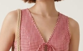 Cherry Blossom Gingham Co-Ordset