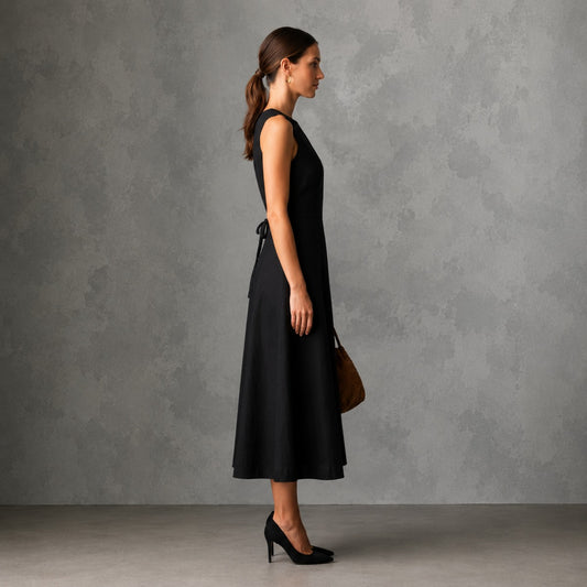 Button Down Midi Dress