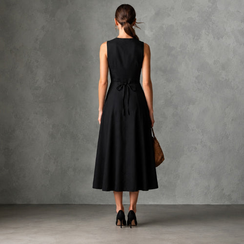 Button Down Midi Dress