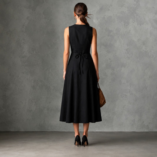 Button Down Midi Dress
