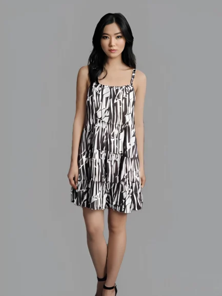 Plunge Cross Bustier